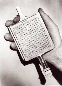 Typeblokken door English Photographer